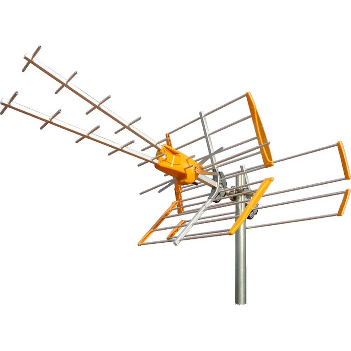 Насочена антена Televes V Zenit MIX UHF, 149322, алуминий, 48см