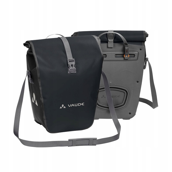 Set genti portbagaj VAUDE Aqua Back 48L impermeabile, prindere QMR 2.0, negru