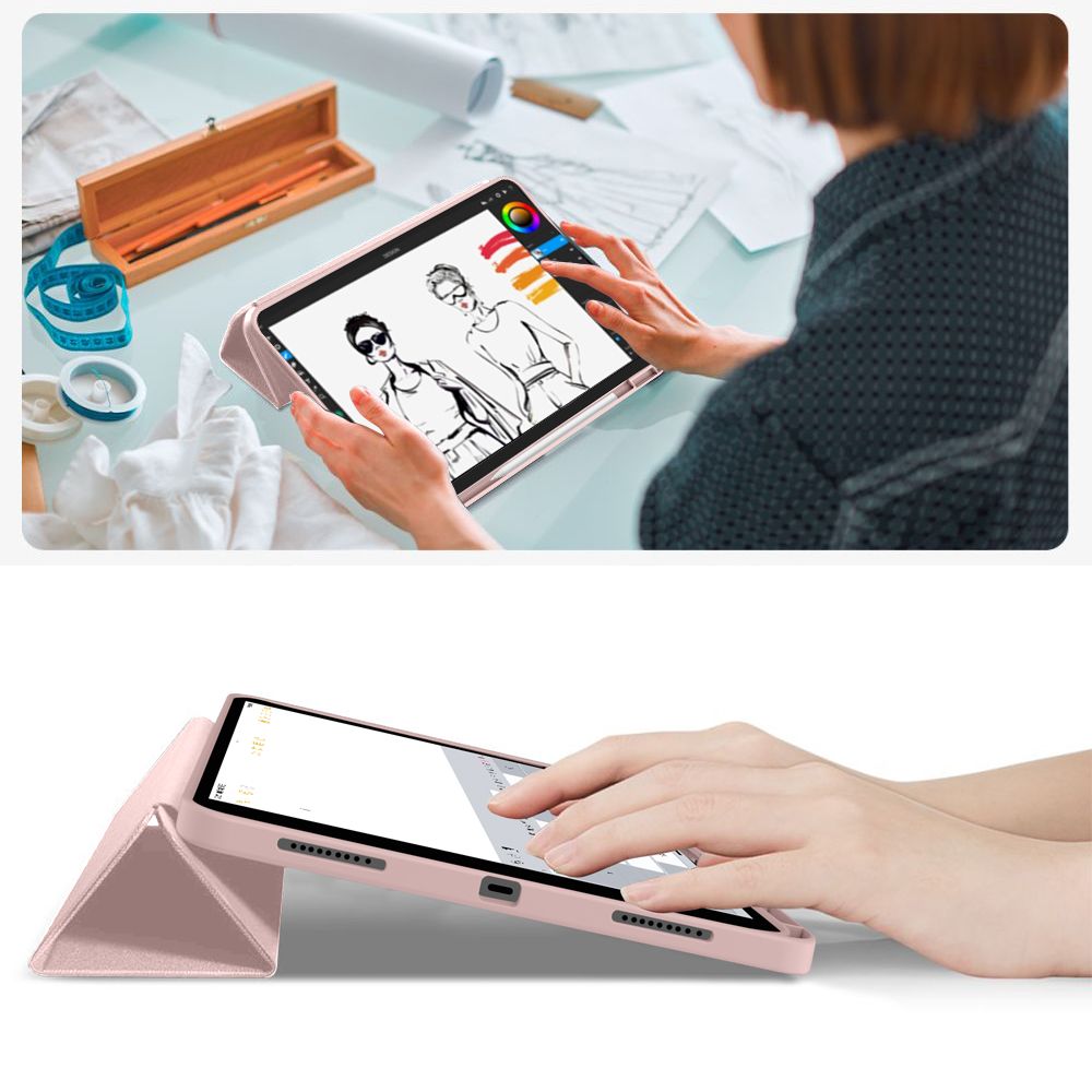 Husa de protectie tableta Tech-Protect SC Pen iPad Pro 13" 7 / 8 / 2024-2025 Pink