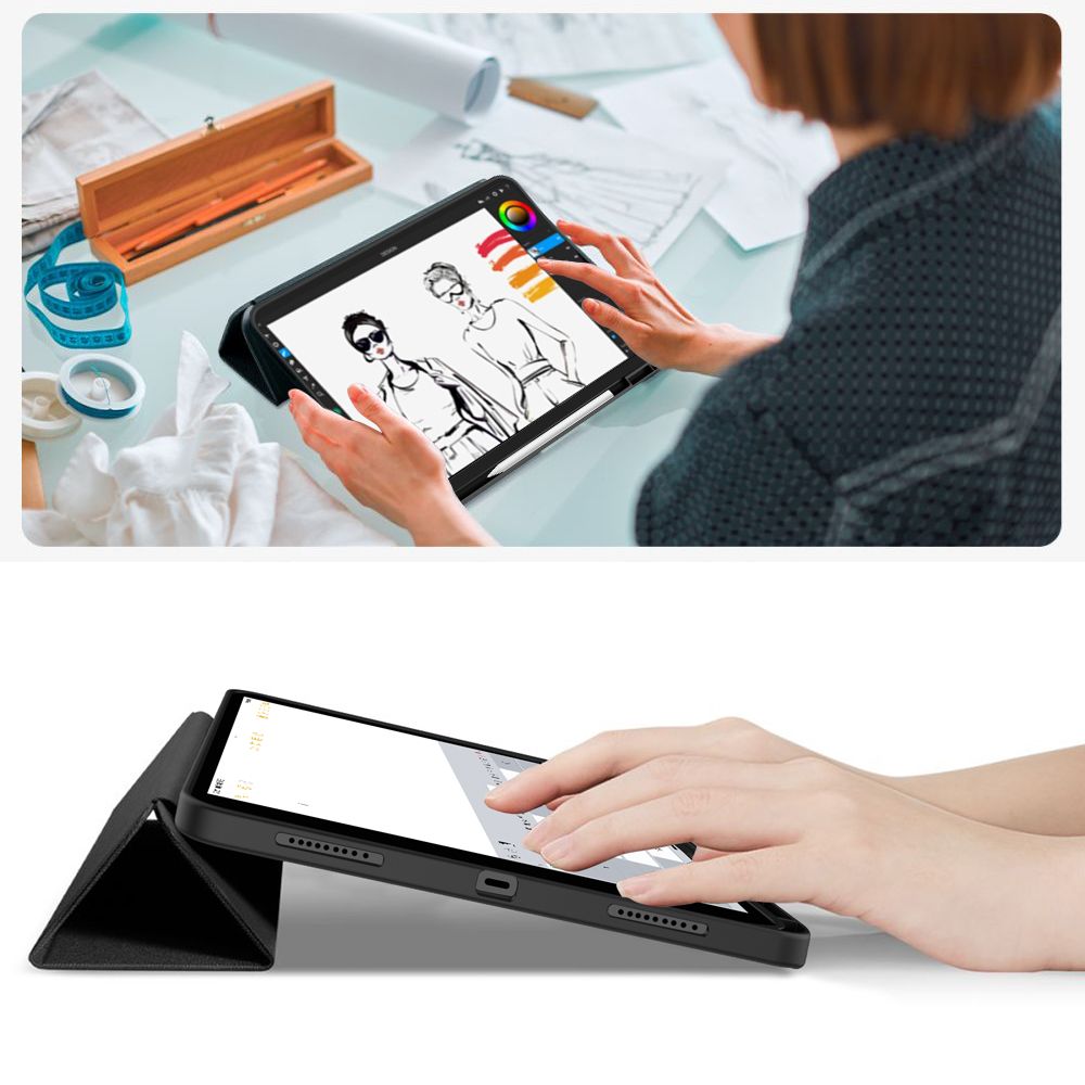 Husa de protectie tableta Tech-Protect SC Pen iPad Pro 13" 7 / 8 / 2024-2025 Negru