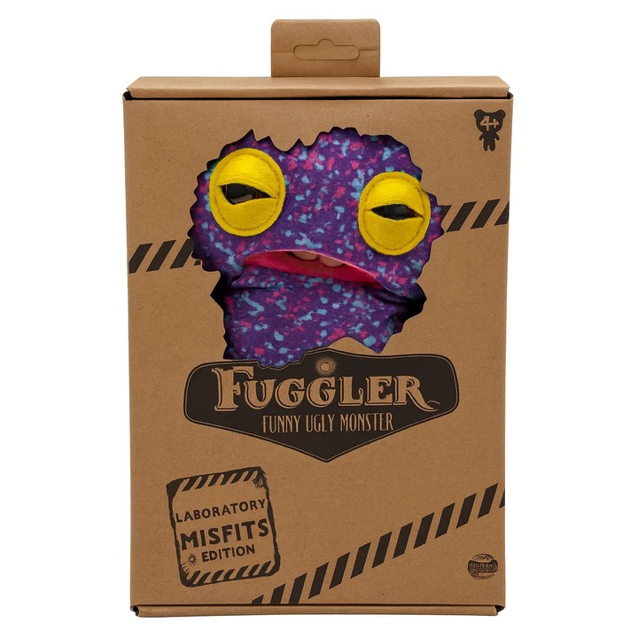 Monstru Fuggler Funny Ugly din Plus - Editie Misfits, multicolor, 24x17cm