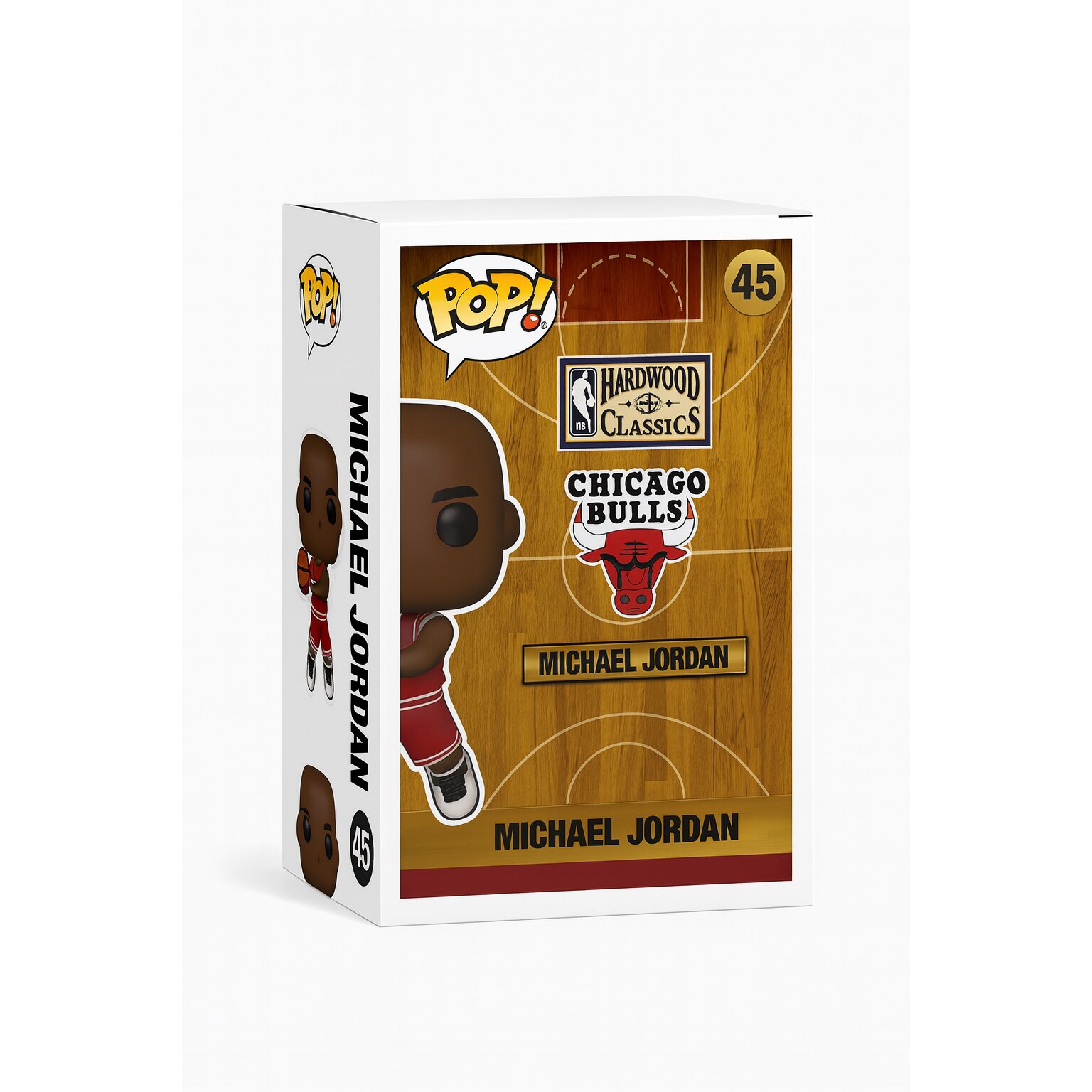 Figurina Michael Jordan, Chicago Bulls #23, vinil, 9 cm, detalii