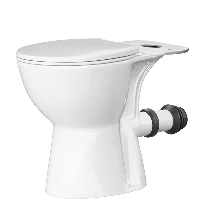 Findepot WC-ülőke, perem nélküli, 40 cm magas, lassú záródású mechanizmus, szett WC-csészével együtt