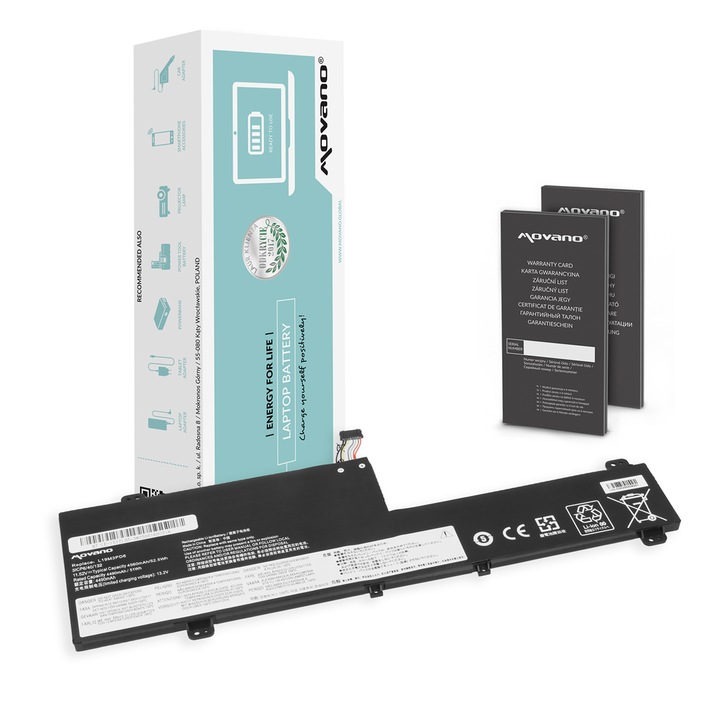 Movano L19M3PD6 akkumulátor Lenovo Flex 5-15IIL05, 5-14ITL05, 5-14ARE05, 5-15ALC05 laptophoz, Li-Ion, 12 hónap garancia