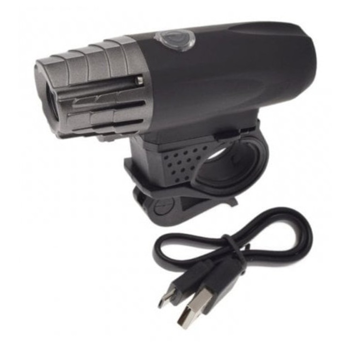 Фар фенер LED WMX 200 лумена с акумулатор, черен