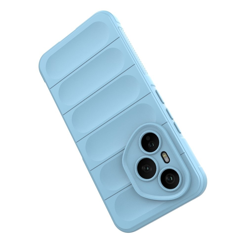 Husa pentru Honor 400 Pro DaDen® Magic Shield, Antisoc, Interior microfibra, TPU, Albastru