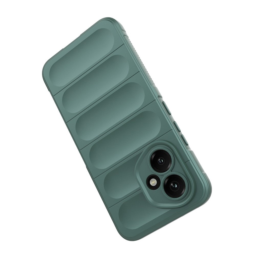 Husa pentru Honor 400 DaDen® Magic Shield, Antisoc, Interior microfibra, TPU, Verde