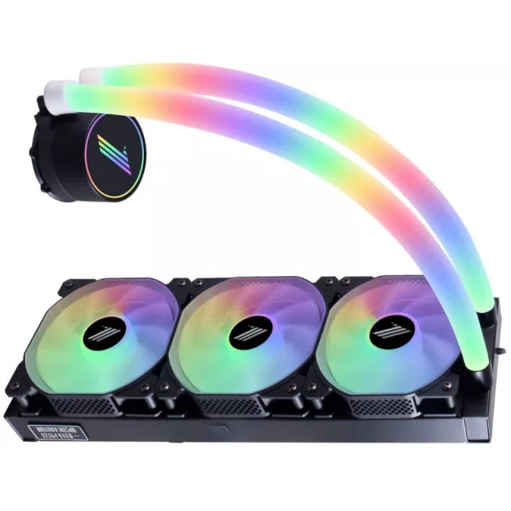 Cooler procesor lichid 360 AIO 1stPlayer ARGB Mothra MT 360 INFINITE SPACE