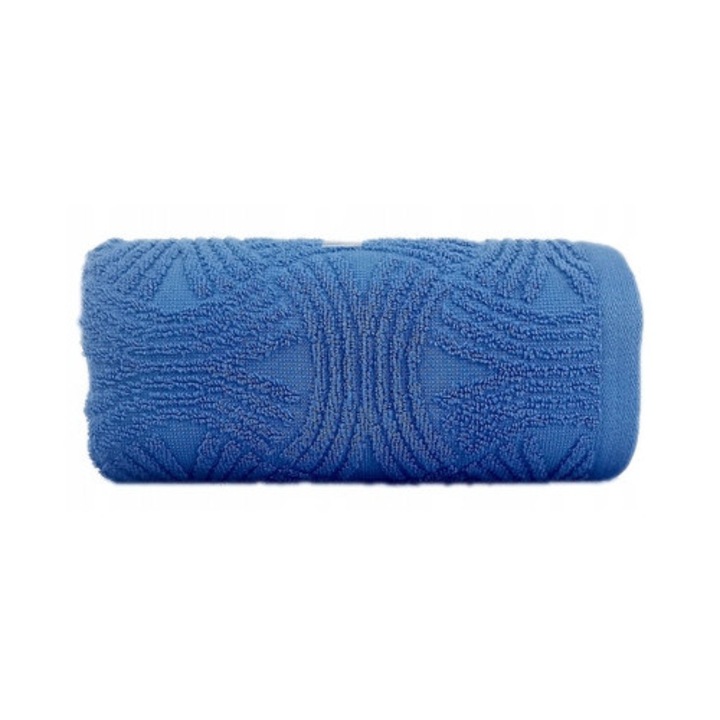 Кърпа за баня Greno Emma 3 70x140 Синя Памук 500 гр/м2