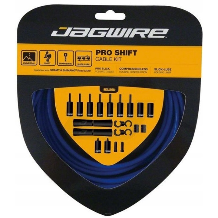 Комплект кабели за превключване JAGWIRE PRO SHIFT син