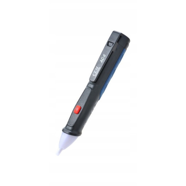 Detector Tensiune CEM AC-6, 50-1000V AC, Indicator Lumina/Sunet