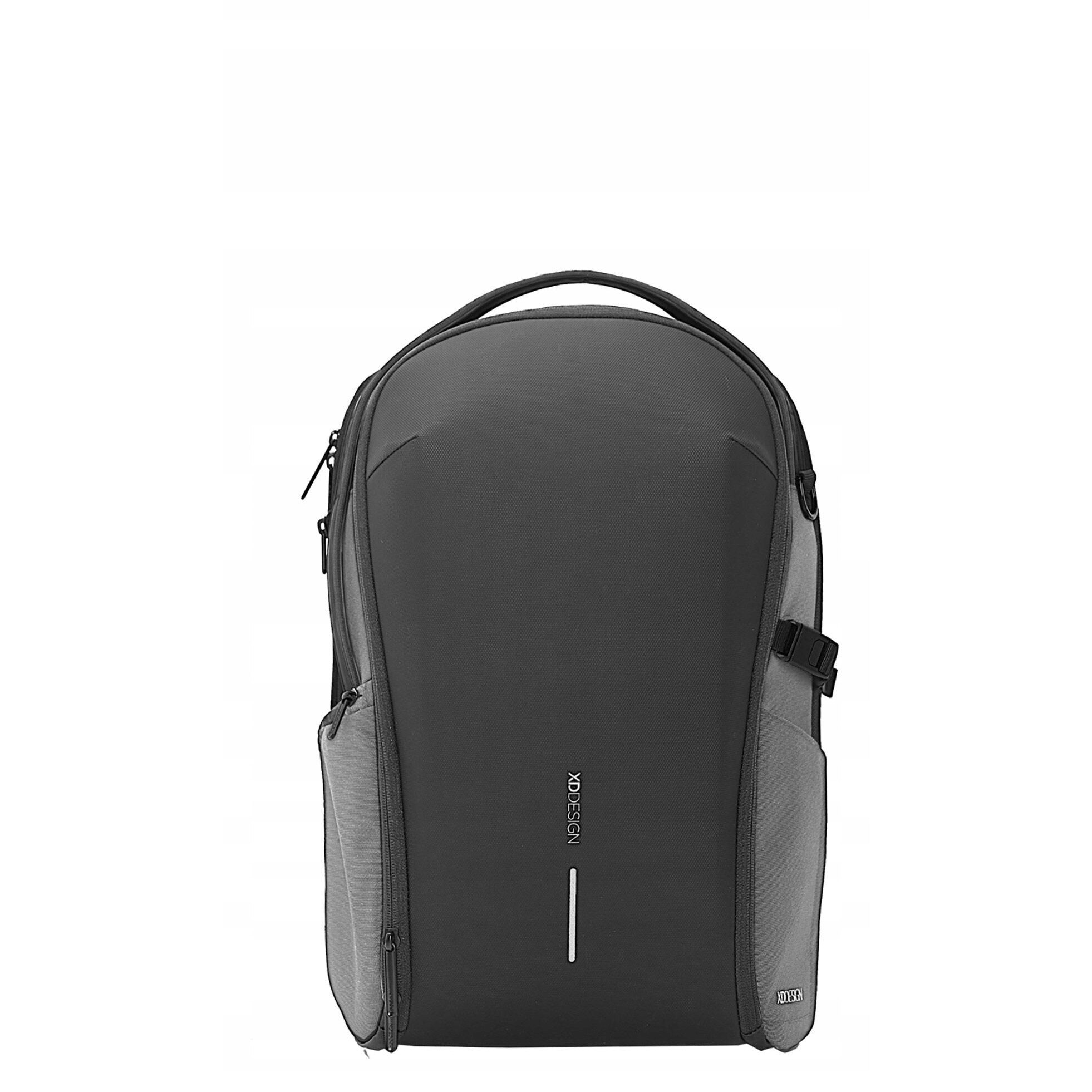 Rucsac laptop NEW Bizz, 18-25L, gri, solutii antiefractie, material reciclat