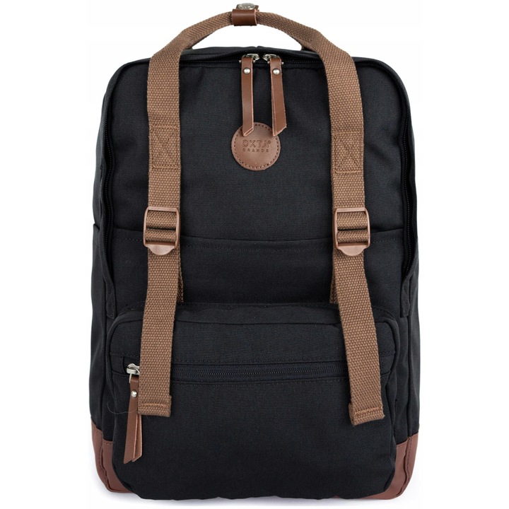 Rucsac Himawari Okta Studiu M Negru - Urban, Elegant, Impermeabil