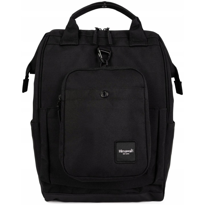 Rucsac Himawari Case M, Negru, 14L, pentru Laptop 13-14"