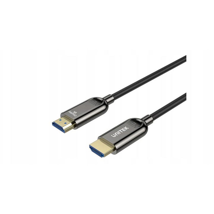 Оптичен кабел HDMI 2.1 AOC 8K 120Hz 100м Unitek