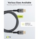 Cablu DisplayPort 2.1, Goobay, 2m, Negru, 54 Gbit/s, 10K/60Hz