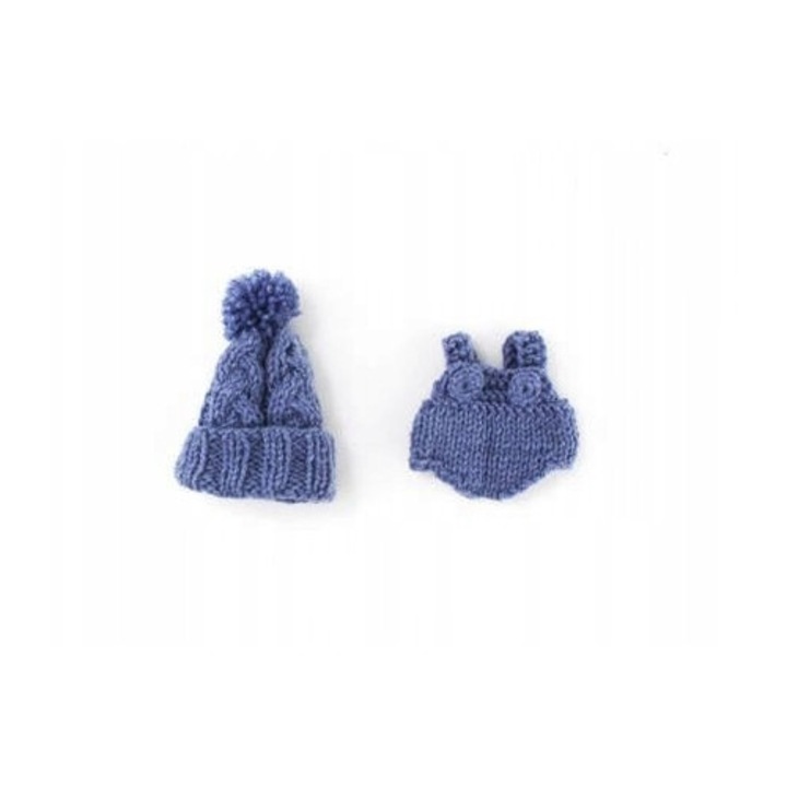 Set Body si Caciulita cu Pompon pentru Papusi Miniland 21 cm