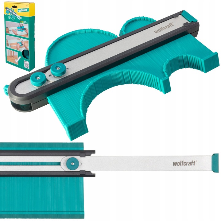 Шаблон Wolfcraft PRO 70 см за контури, регулируем