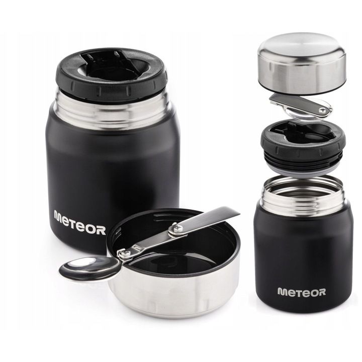 Termos Termic Obitional Meteor 0.5L din Otel Inoxidabil