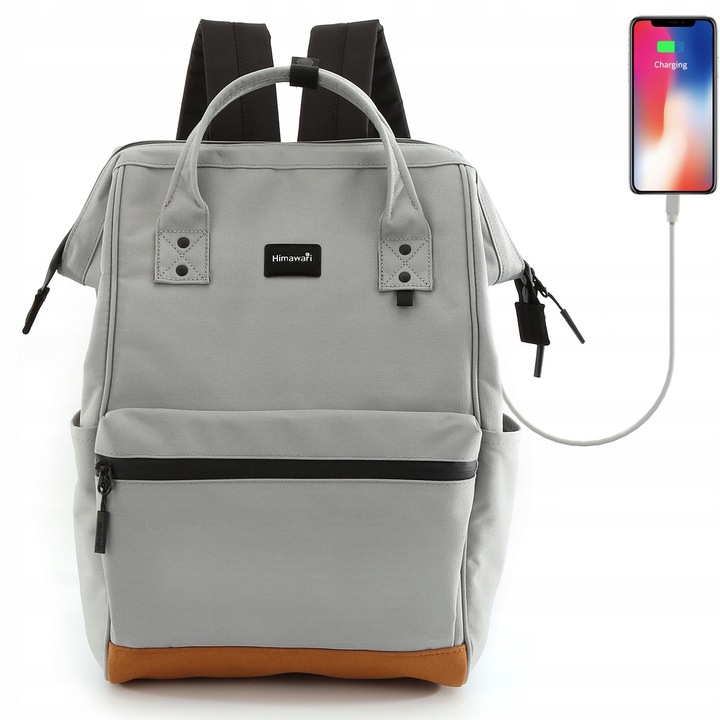 Rucsac Himawari 124 Laptop 15" Usb, Impermeabil, Ploaie