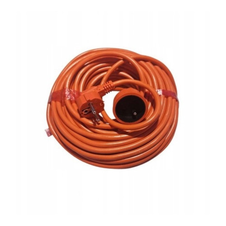 Външен Удължител за Градина 30м Оранжев Мощен 3x2.5мм Мед