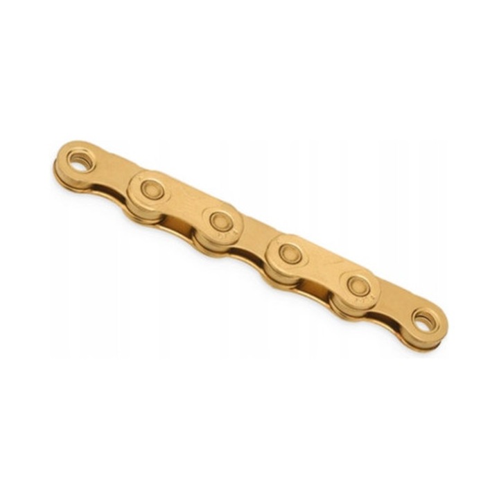 Верига KMC X Flat TiN Gold 126 звена, 12/13 скорости SRAM