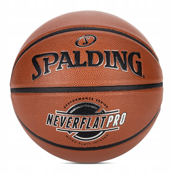Mingea de Baschet Spalding NeverFlat Pro, Marimea 7, Pentru Interior/Exterior