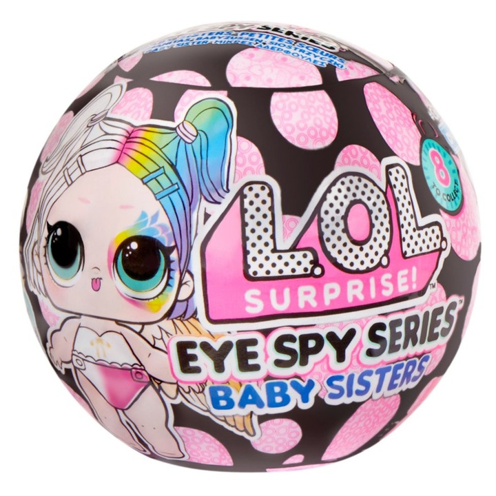 LOL Surprise Eye Spy Baby Sisters, Bila - Lepje meg magát