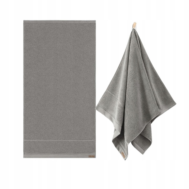 Кърпа за баня Zwoltex Queen Сива 50x100см Органичен памук 650гр/м²