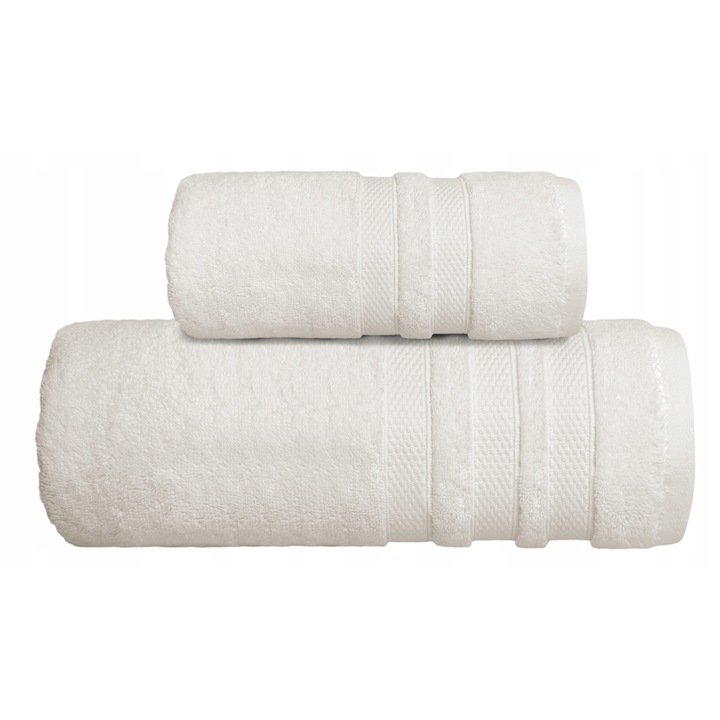 Хавлиена Кърпа за Баня Бежова 50x90см 100% Памук Мека, Бързосъхнеща