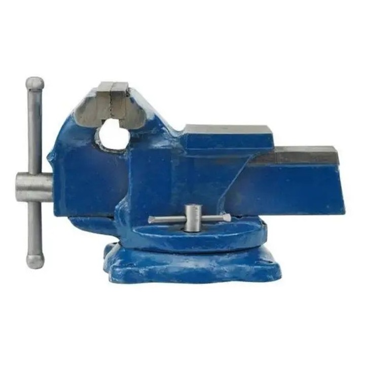 Menghina rotativa Vorel 125mm, din fonta, max. deschidere 125mm, cu suprafata vopsita