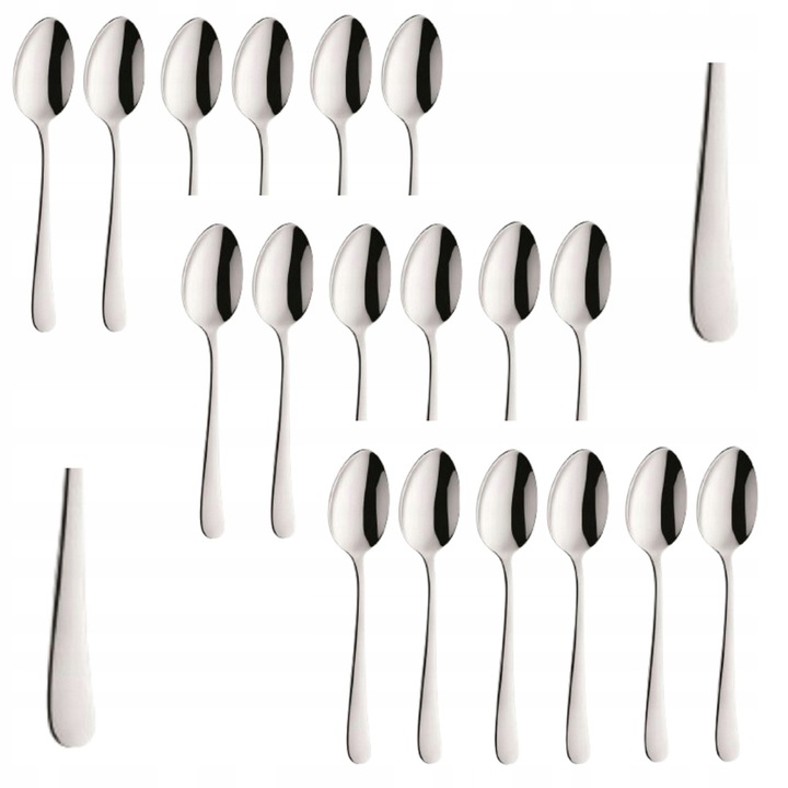Set 18 Lingurite Cafea Ceai Amefa Austin Inox Lucios