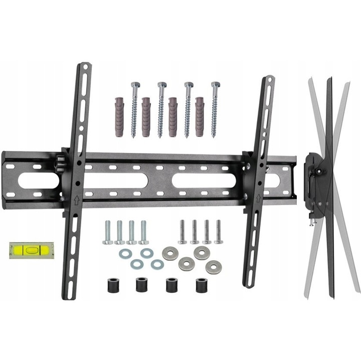Suport TV Universal Reglabil VESA 37-80 inch, 45kg, Negru