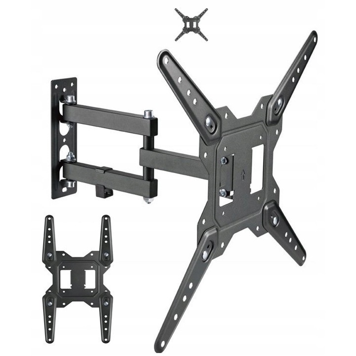 Suport TV Rotativ Sharp 22" - Reglabil, Robust, Montare Perete