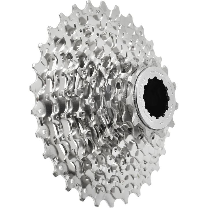 Pinion bicicleta 9 viteze 11-32, rezistent la coroziune, finisaj nichel, set