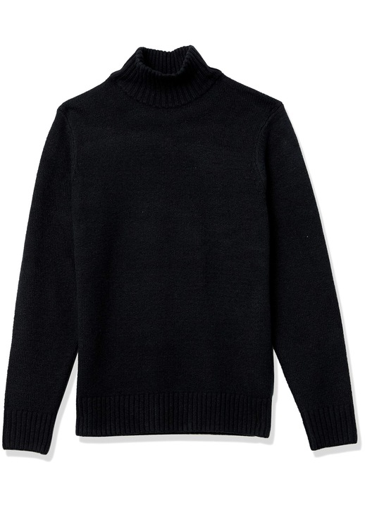 Мъжки пуловер, тъмен син, L INTL, памучен материал, стандартна кройка