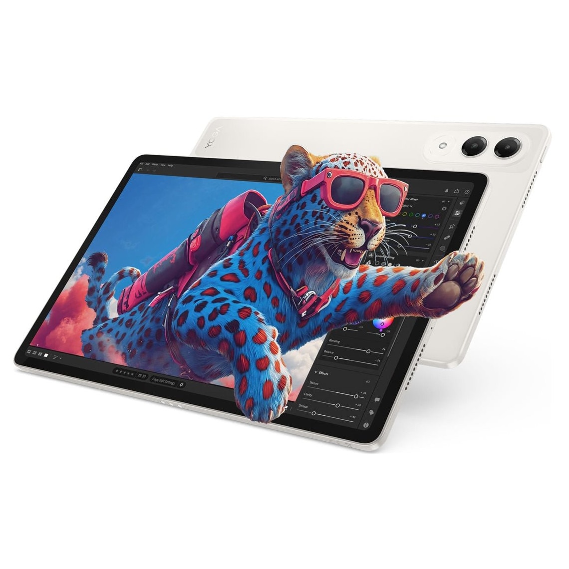 Tabletă LENOVO Yoga Tab WiFi Qualcomm Snapdragon QCM6580Q 3.3GHz 11.1inch 3.2k 144Hz 12GB DDR5x 256GB UFS Android 15 Seashell + Pen ZAG60050GR