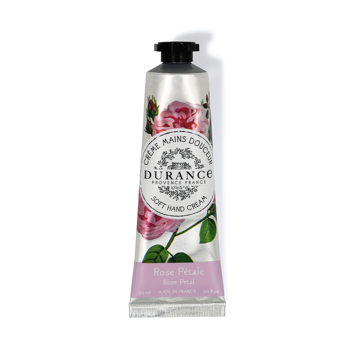 Crema de maini delicata Durance - Rose Petal 30 ml