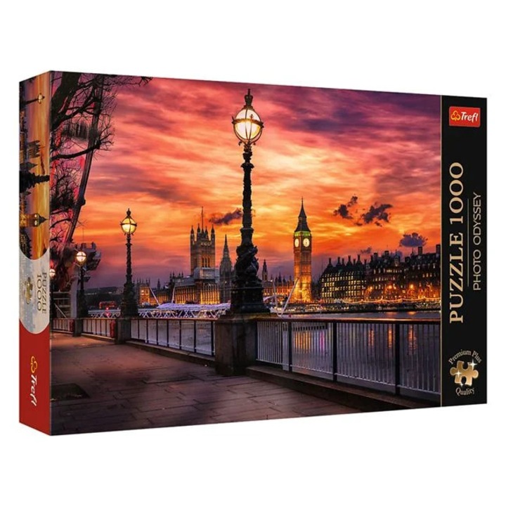 Puzzle 1000 piese Felinar Londra