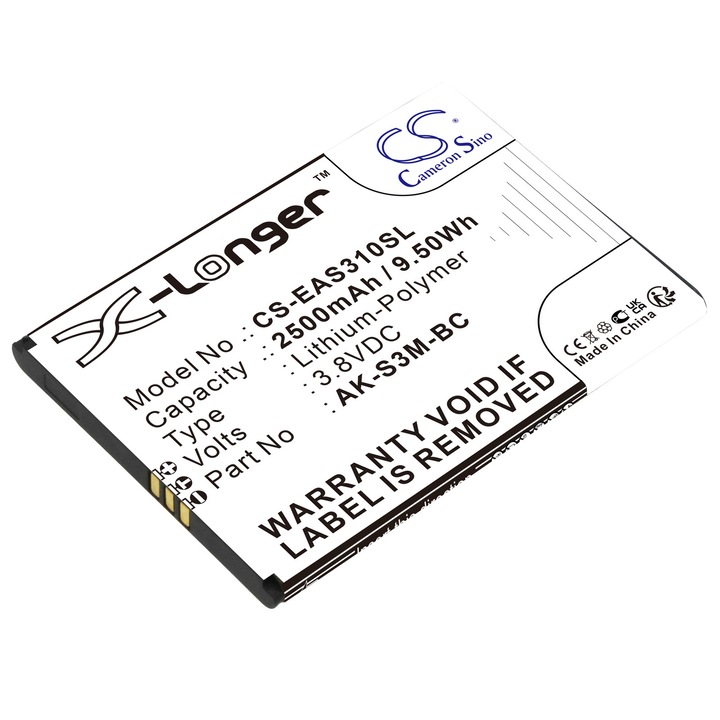 Baterie TECHTEK CS-EAS310SL Li-Polymer 2500mAh