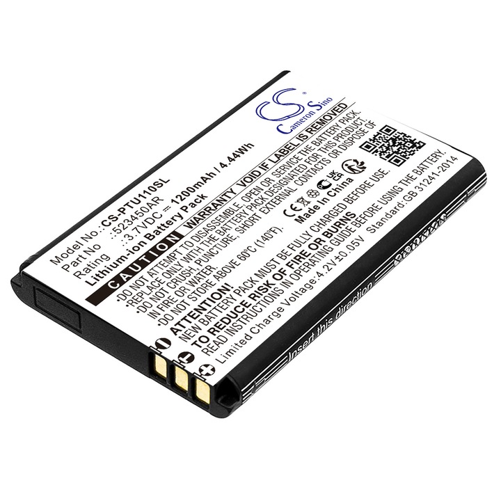 Baterie TECHTEK CS-PTU110SL Li-ion 1200mAh