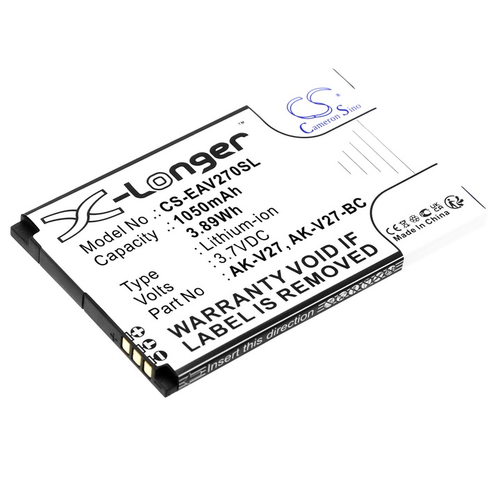 Baterie TECHTEK CS-EAV270SL Li-ion 1050mAh