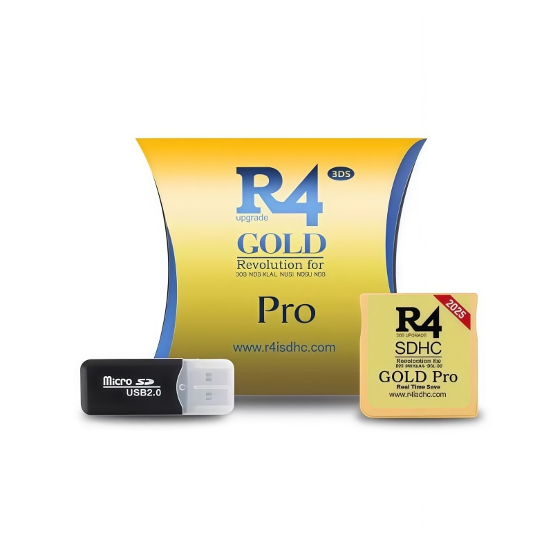 Card de Joc R4 SDHC GOLD PRO 2025 - Compatibilitate Totala pentru ...
