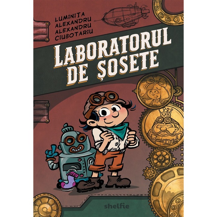 Laboratorul De Sosete. Benzi Desenate - Luminita Alexandru
