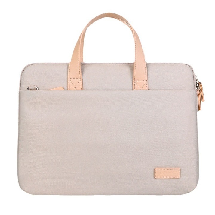 Geanta pentru laptop, 15, 6 inci, impermeabila, rezistenta la socuri si abraziune, 37 x 7 x 27 cm