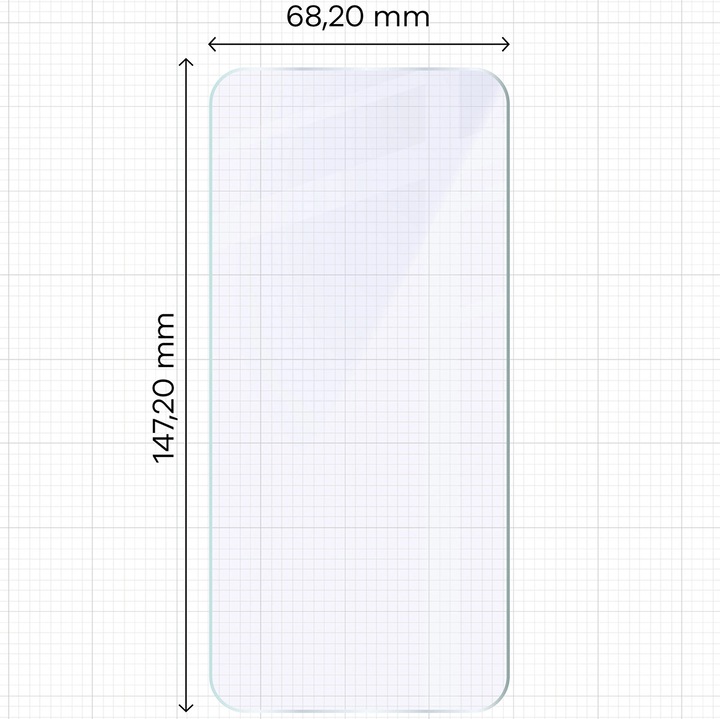 Стъклен протектор, Bizon Glass Mule за Vivo X300