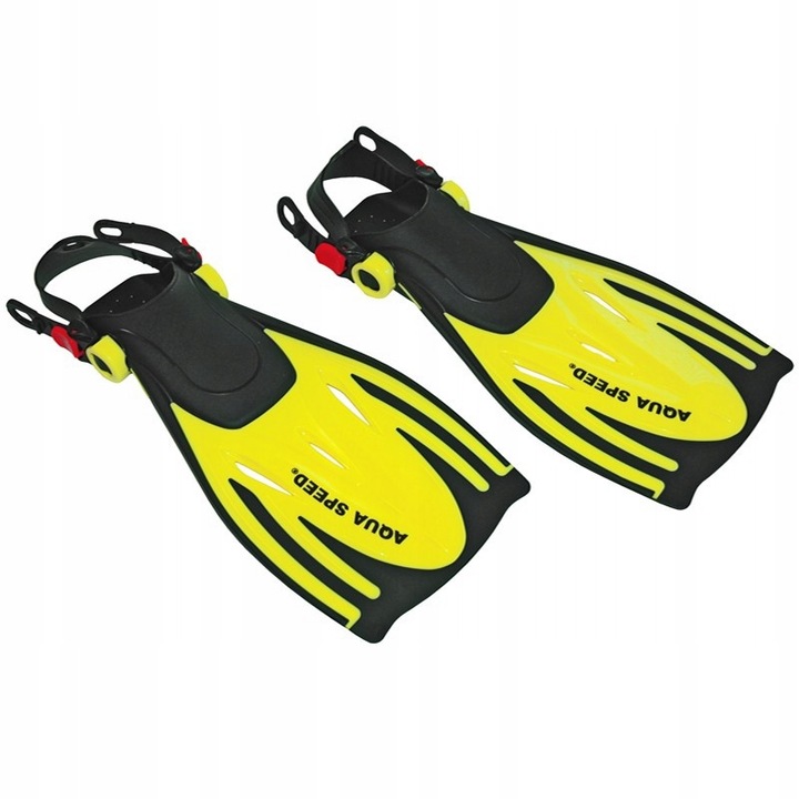 Pletwy Aqua Speed WOMBAT junior set 27-31, regulabile, multicolor