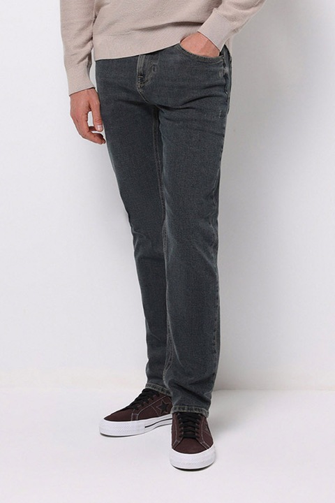 COLIN'S, Blugi drepti cu 5 buzunare, Albastru prafuit
