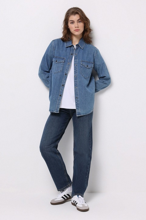 COLIN'S, Blugi drepti 884 Lauren, Albastru inchis