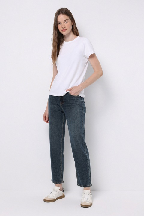 Colin's, Blugi crop drepti, Albastru prafuit